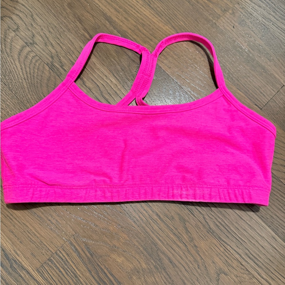 Beyond Yoga Neon Pink Sports Bra